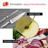 Ceramic Knives Kitchen Knives 3 4 5 6 Inch Chef Knife Cook Set+peeler White Zirconia Blade