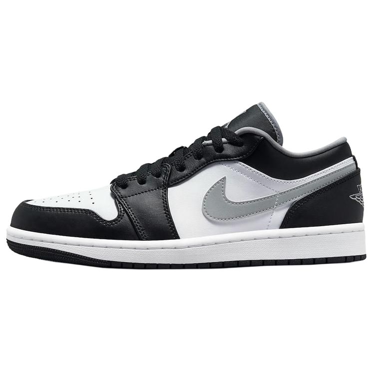 Jordan Air Jordan 1 Black Red War God Low top Vintage Basketball Shoes Unisex Black 553558-040(Team855-)