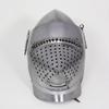 Средневековый свинолицый полностью функциональный стальной шлем 20 калибра, боевой шлем, подарок