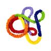 Elastic Cooperative Band Dynamic Movement Exercise Prop Rainbow Colors Lightweight