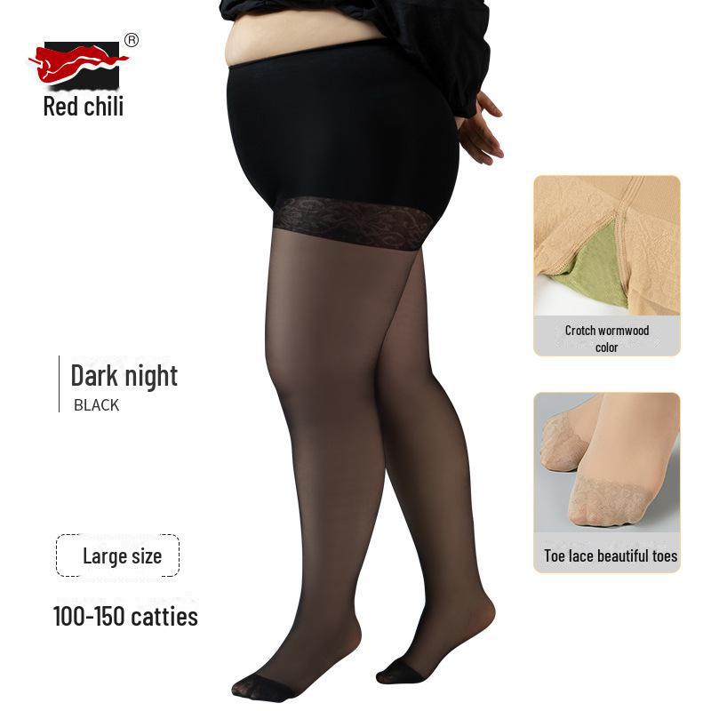 Колготки Red Pepper Plus Size для женщин, весна и осень, с защитой от защемления, арбузные колготки для ухода за кожей