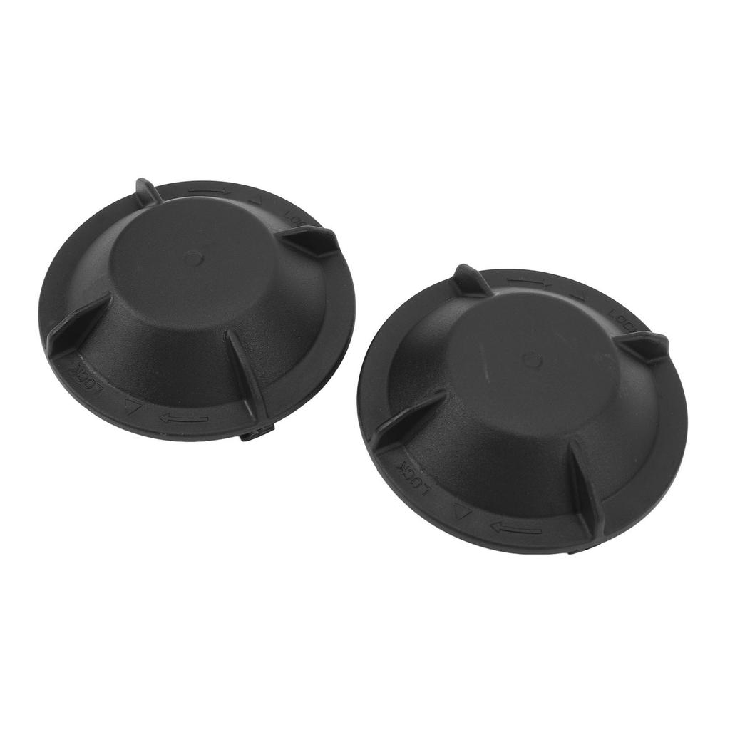 1 Pair Headlight Rear Cover ABS Dustproof Headlamp Rear Socket Cover Cap for ZX‑10R 2011‑2020