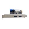 PCI-E Sata Adapter PCIE Card Controller Extender PCIe Converter Expansion Adapter PCI-E Riser Card PCI-E To USB 3.0 Card Expansion Card Game PCIE Card