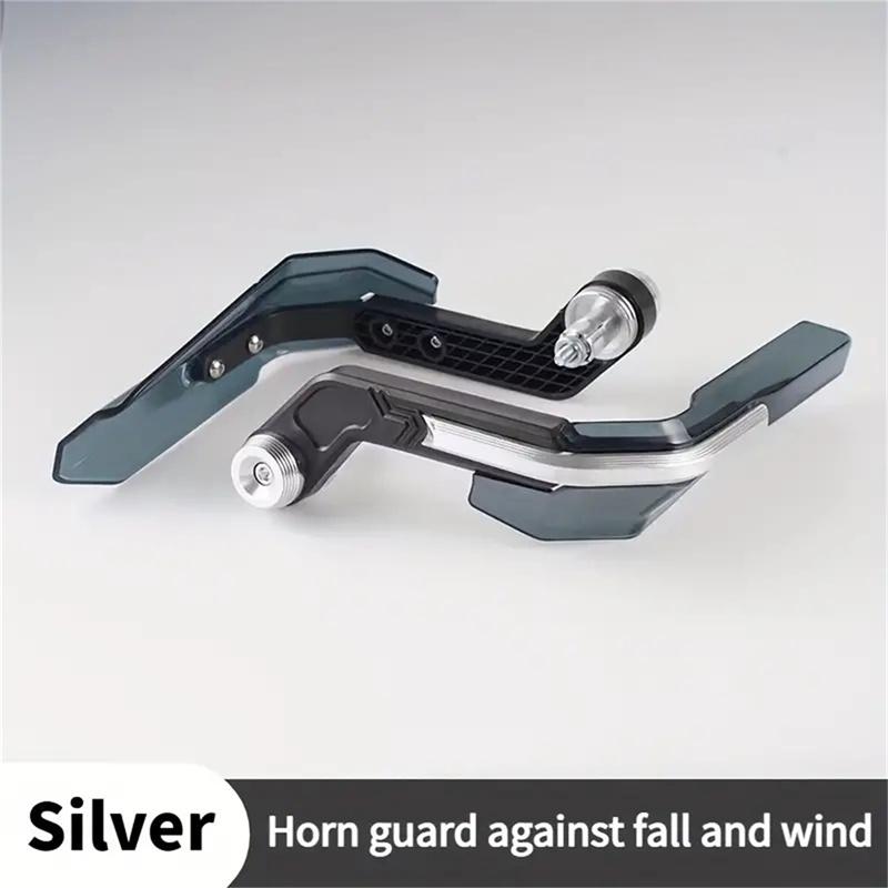 Защита рук мотоцикла Защита от ветра Защита рук из алюминиевого сплава Защита рук с щеткой Универсальные чехлы для рукояток мотоцикла