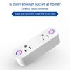 Умная розетка Wi-Fi Smart US. Розетка Статистика электричества Умный дом США. Регулирование Drag Two Double Plug