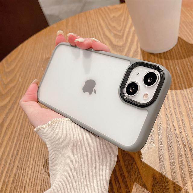 Противоударный матовый прозрачный чехол для Iphone 13 12 11 Pro Max X Xr Xs, мягкий силиконовый защитный бампер, задняя крышка для Iphone 13pro Max