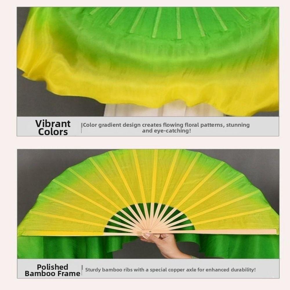 10/20 см Полукруглый Шелковый Вуаль Китайский Короткий Веер для Танца Живота Ручная Окраска Веер для Взрослых Ребенок Женщина