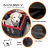 For Mitsubishi Car Seat Cover Foldable Hammock Pet Harness Bag Basket Stable Travel Safety Auto Seat Outlander Pajero Sport