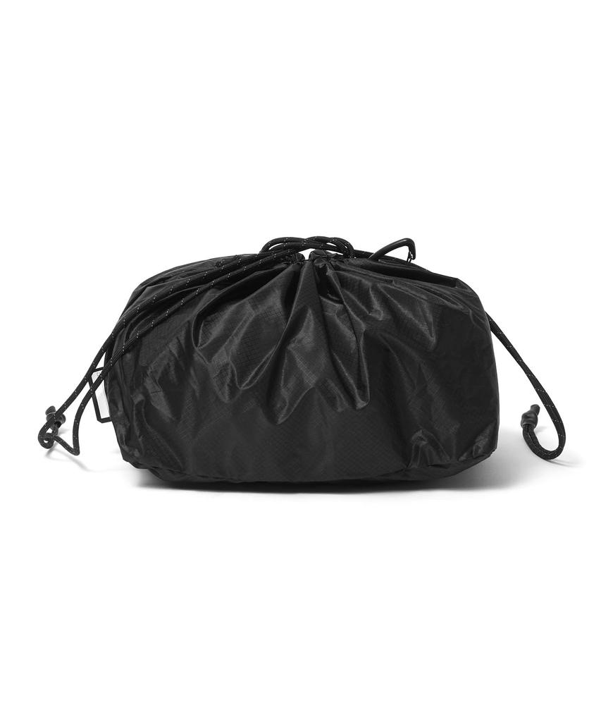 Сумка для личных вещей Gordon Miller из нейлона Cordura Ripstop, 8 л, Высоко водостойкая, Ультралегкая, с карабином, Черная, 01813381