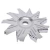 A03K-Chrome Alternator Fan And Pulley Kit For Chevy Small Block 327 350 383 400 1957 1985 Generator Pulley+Impeller