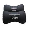 Dongfeng Car Headrest: Genuine Leather Neck Pillow & Backrest with Logo Customization
