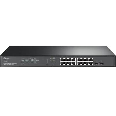 Коммутационный концентратор Jetstream Gigabit Блок питания из 18 портов TP-Link 18-портовый PoE+ (16 совместимый с PoE+) TL-SG2218P