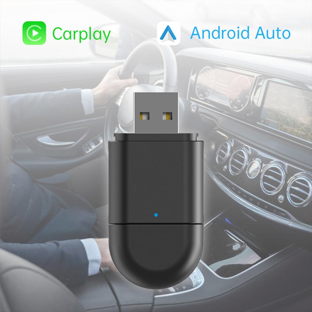 Wireless Car-play And Android Auto Adapter For Vehicle Hands-free Calling