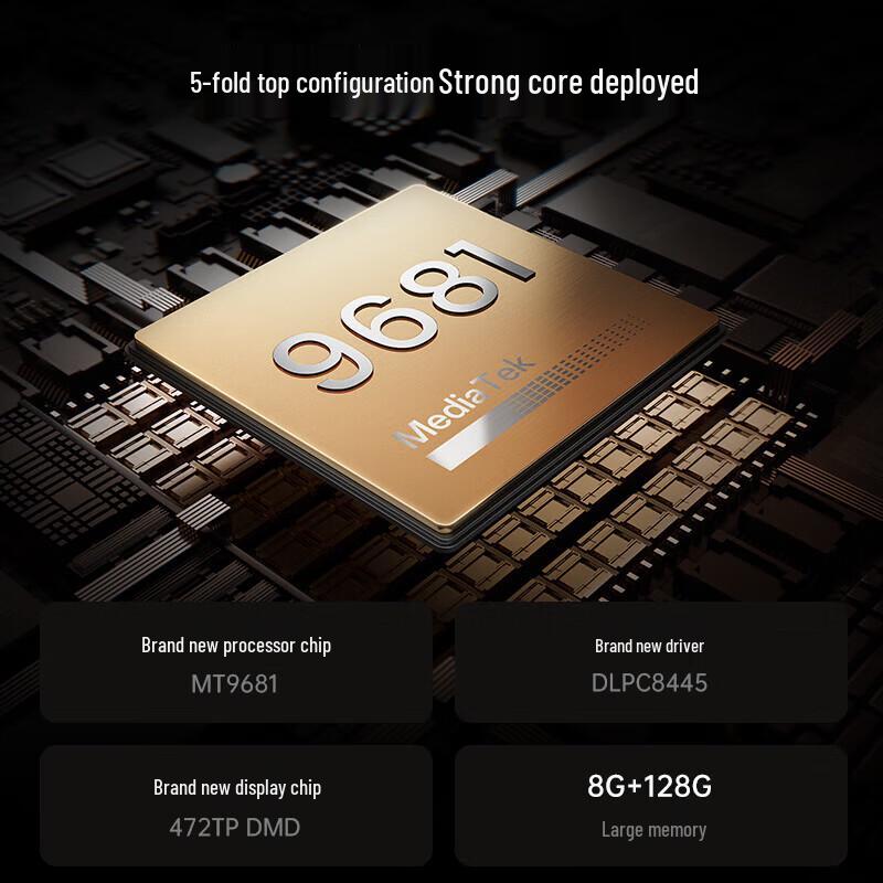 JMGO N5 Ultra Max 4K Tri-Color Laser Gimbal Projector (CN version)