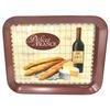 [M3373] - Small Tray 'Terroir Français' Beige Brown (15x20 Cm)