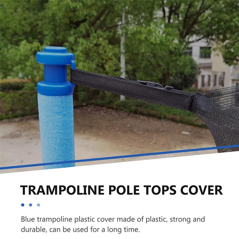 Professional Wear-resistant Trampoline Rod Cover Caps Cover Cap Enclosure Caps Net Cap Enclosurerod Accessories Replacement