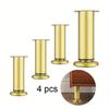 4pcs Furniture Feet Metal Sofa Legs Replacement Sofa Coffee Table Cupboard Cabinet TV Stand Feet Furniture Legs Modern Design