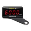 Цифровой тахометр, счетчик мотоцикла, тахометр для велосипеда, электрический тахометр, тестер оборотов в минуту, водонепроницаемый дизайн тахометра (Красный, правая скобка)