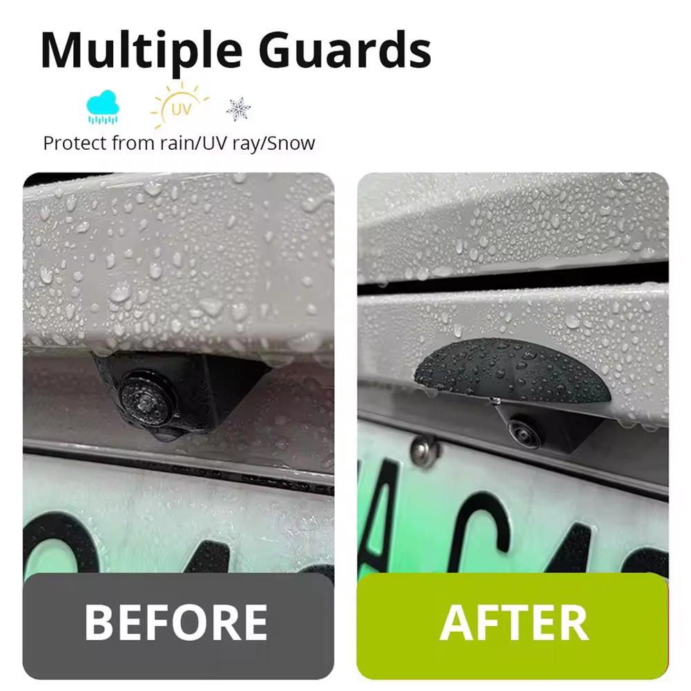 Car Rear Camera HD Reversing Rain Cover Silicone Weatherproof Rainproof Protection For Ideal Cars Supplies Accessories Camera