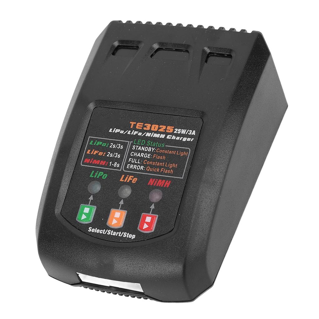 Зарядное устройство для литий-полимерных аккумуляторов, балансир 2S 3S LiPe 1‑8S NiMH, балансировка 25 Вт, интеллектуальная зарядка для радиоуправляемых машин