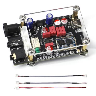 Портативная плата декодирования USB BT 5.1 без потерь QCC5125 APTX LDAC Декодер с бортовой антенной и акриловым корпусом Превосходное качество