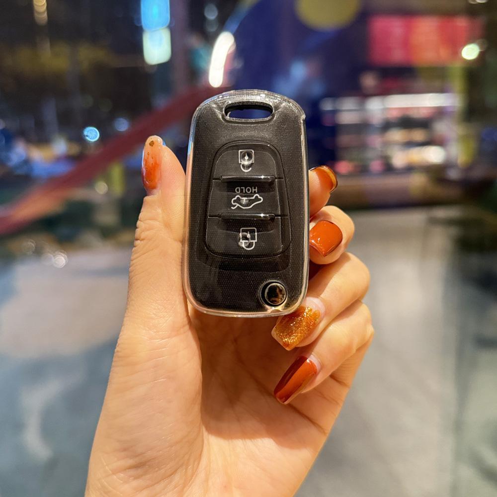 Чехол для ключей из ТПУ для KIA Sportage Rio 3 Soul Optima Ceed Pro K5 K2 Pride для Hyundai i20 i30 ix20 ix25 ix35 Elantra Accent