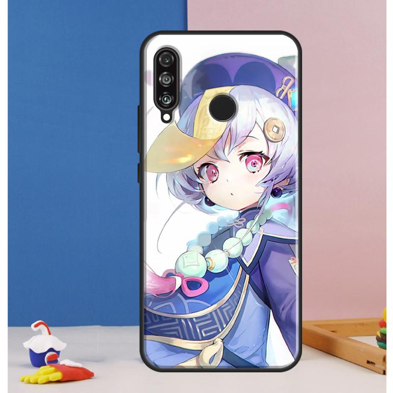 Чехол Genshin Impact Ци Ци для Huawei Nova 12s 7i 8i 11i 12i 9 10 SE Y73 Y90 Y70 Y72 Y61 Y91 P30 P40 Lite P60 Pro