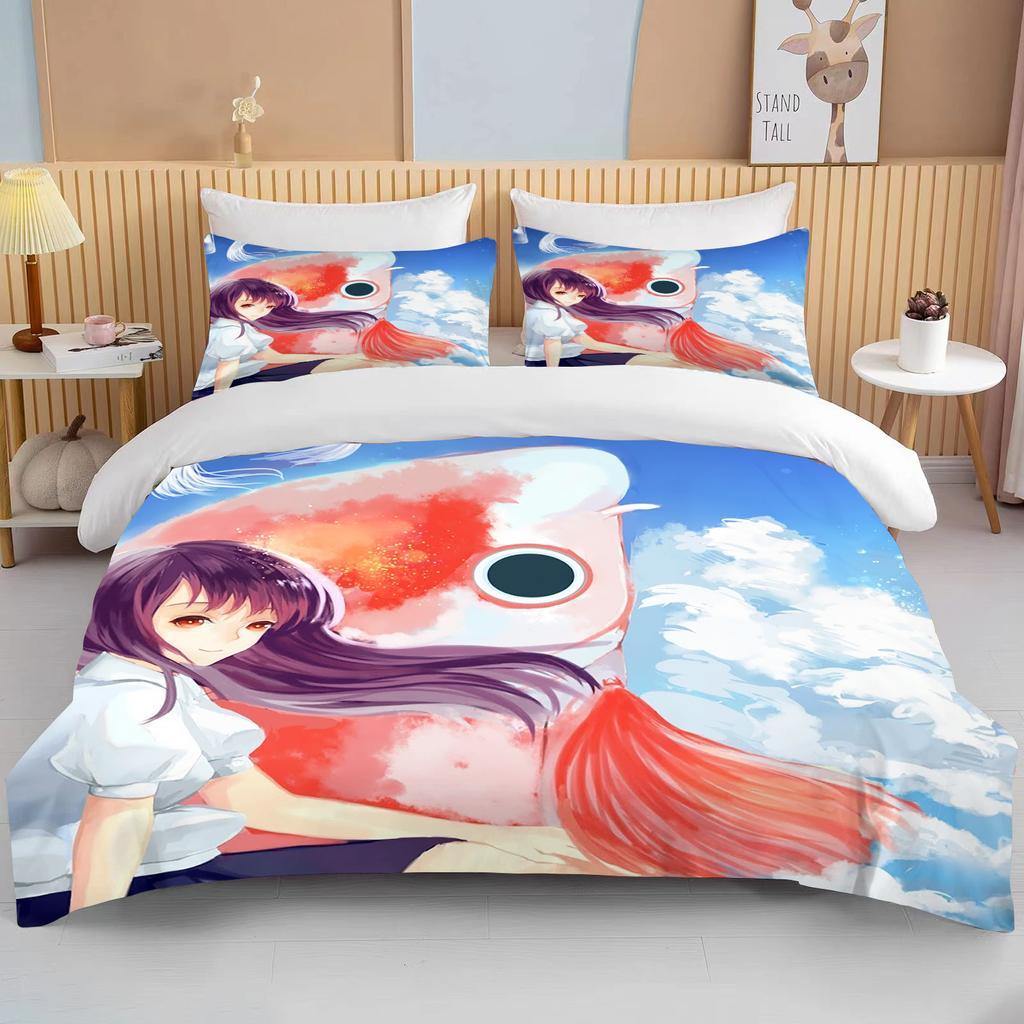 10 Sizes Cute Goldfish Bedding Set Custom Kids Boys Teens Video Game Duvet Cover For Youth New Game Controller Bedspread