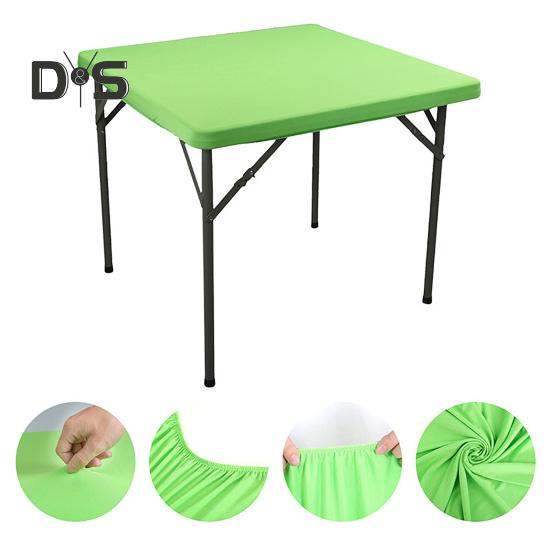 Квадратная накидка на стол 33,8 x 33,8 дюйма, эластичная скатерть, коктейльная накидка