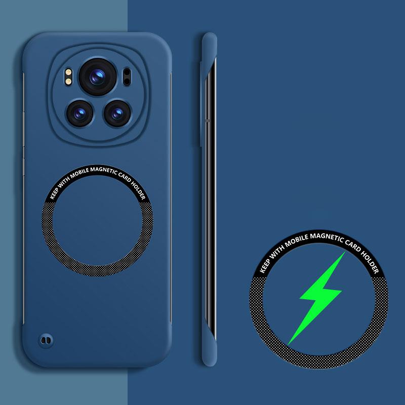 Для Magsafe Магнитный безрамочный жесткий чехол для телефона Honor Magic 6 Pro Lite Magic6Pro Тонкий матовый жесткий противоударный чехол с беспроводной зарядкой Ультратонкий
