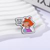Do You Even Read? Enamel Pins Custom Cartoon TV Character Brooches Lapel Badges Bookworm Animal Jewelry Gift for Kids Friends