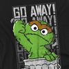 Sesame Street Unisex Adult Go Away Long-Sleeved T-Shirt