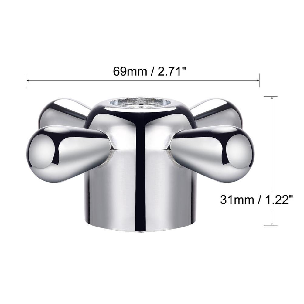 High Strength Alloy Handle Replacement for 8mm Faucet Valve Set of 2