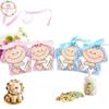 12Pcs Girl And Boy Feeding Bottle Paper Gift Box for Birthday Party Decorations Kids