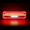 Left Right LED Combination Reflector Tail Light White Red Amber Turn Signal Reverse Brake Light 12V 24V For Trailer Truck Pickup