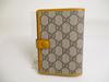 Оригинальные обложки для паспорта GUCCI GG Supreme Orchre из кожи #a370, восстановленные