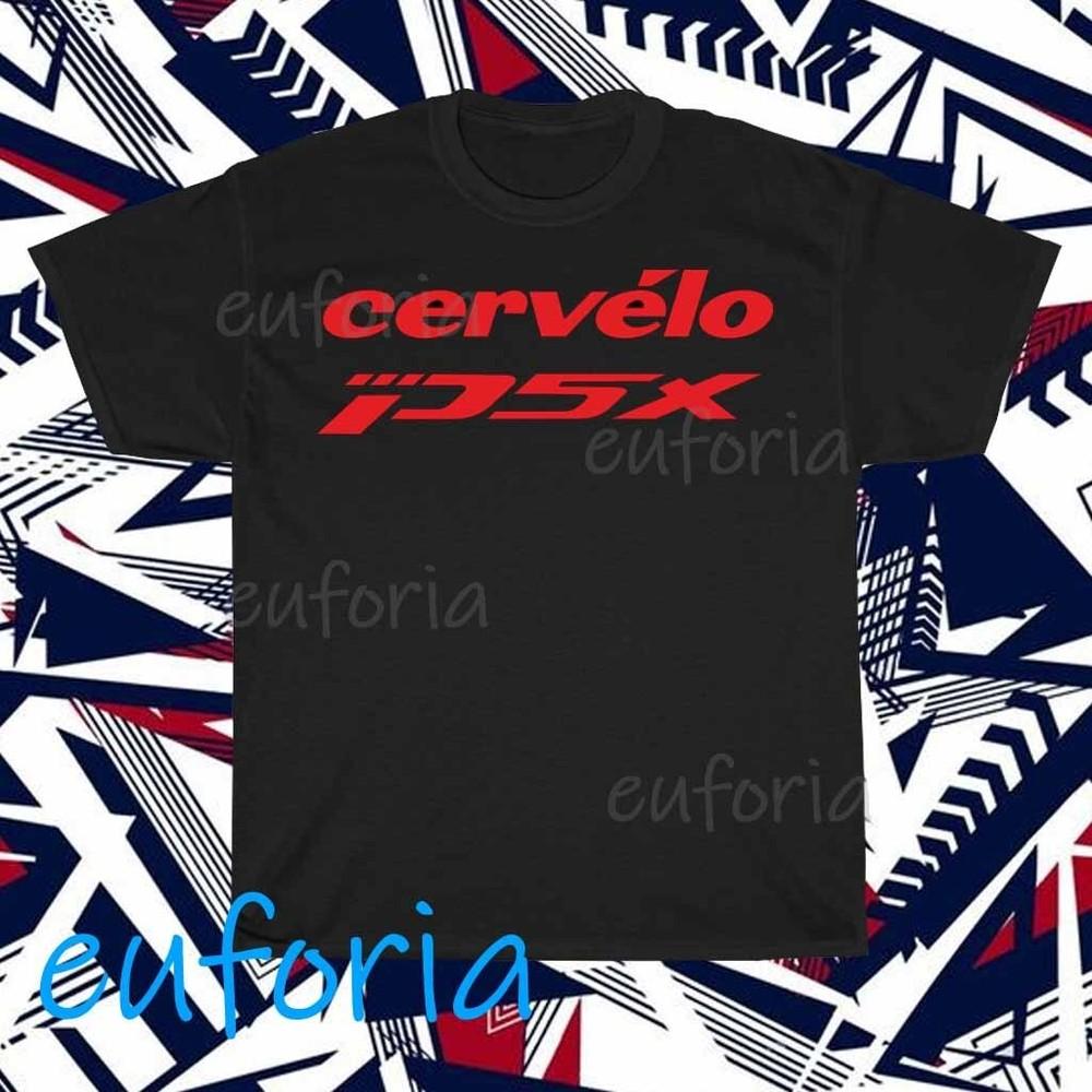 Футболка с логотипом велосипеда Cervelo, смешной размер от S до 5XL
