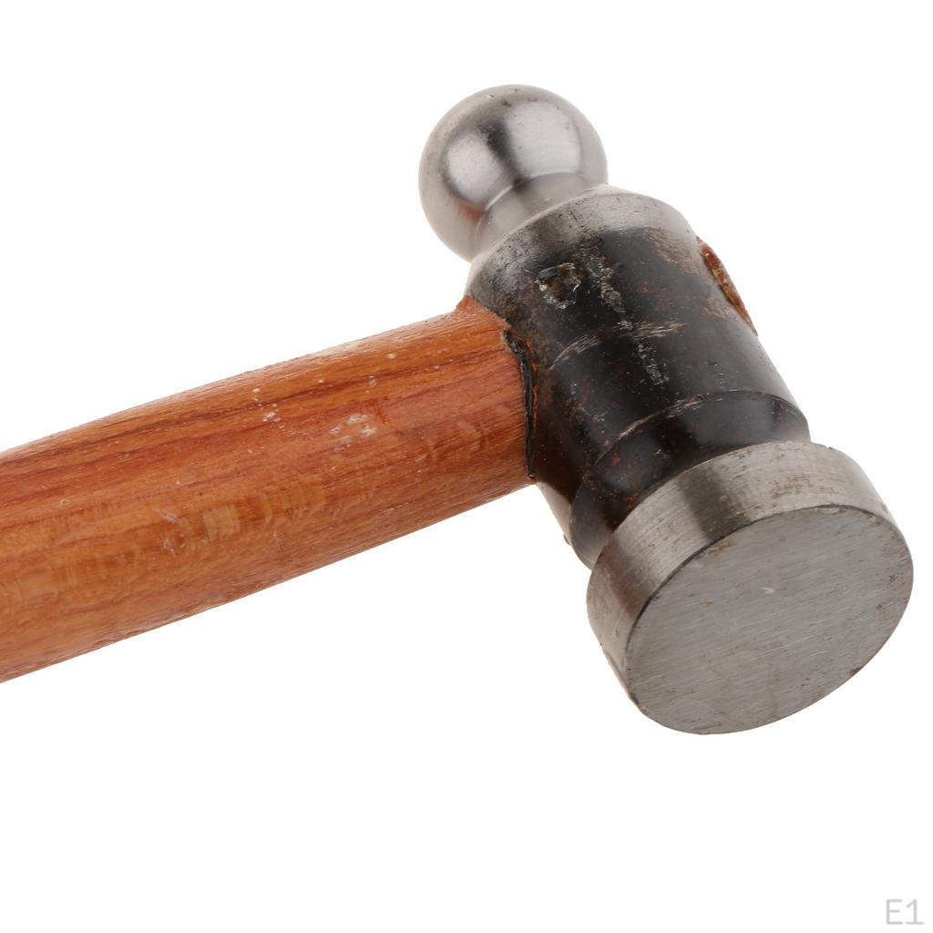 Многофункциональный молоток с железными деревянными ручками для изготовления ювелирных изделий, дизайн 26 мм