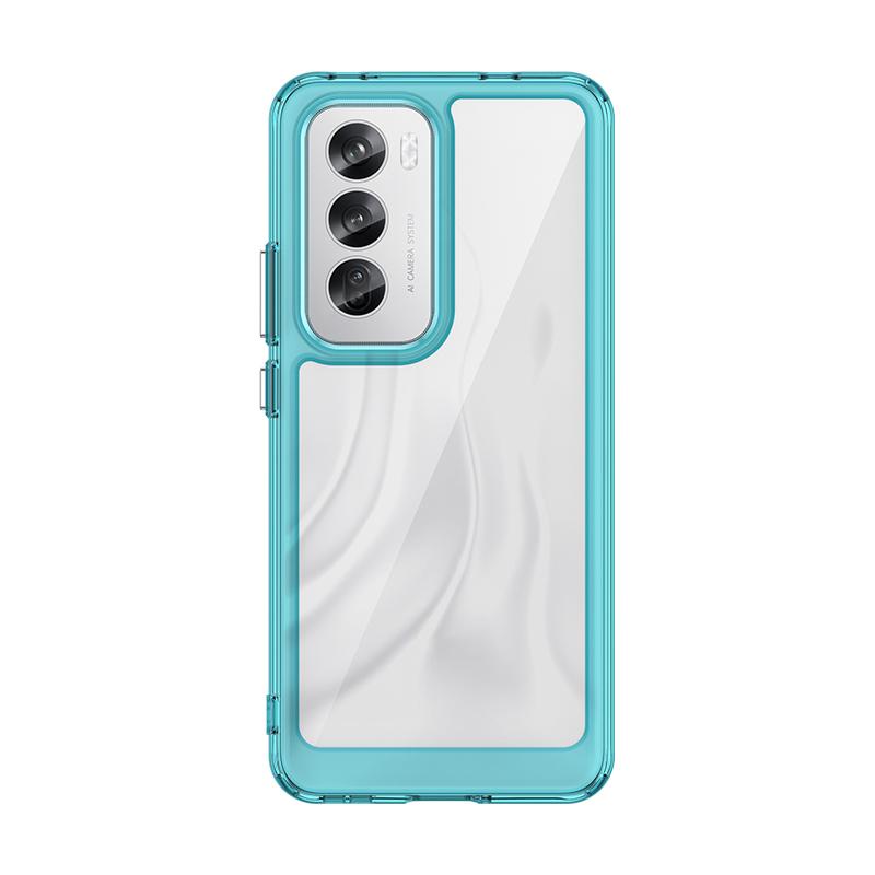 Для чехла Reno 13F OPPO Reno 13F Capas Противоударный бампер для телефона Задняя панель Прозрачный Многоцветный Fundas Reno 13F Reno13F