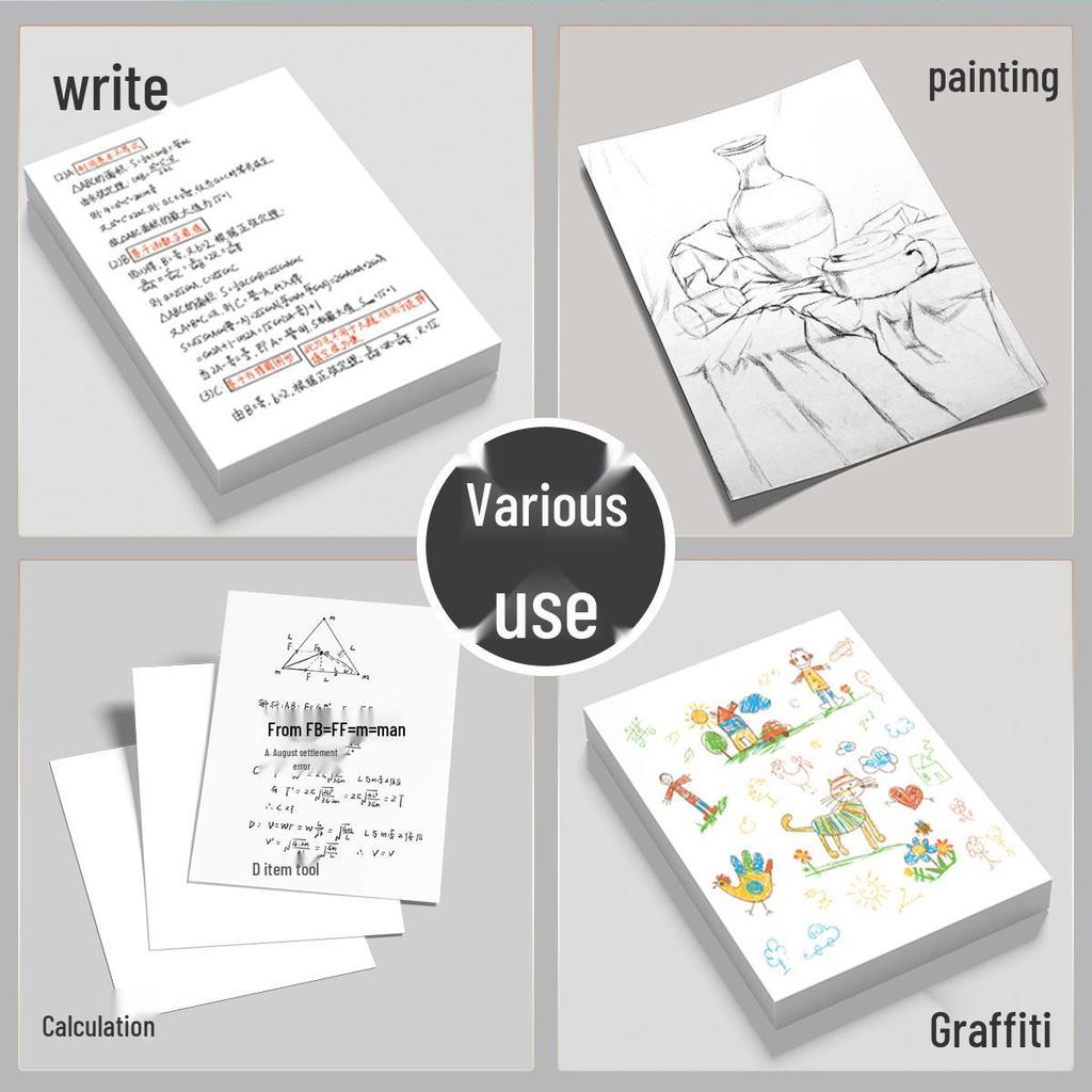 Eco-Friendly A4 Draft Paper - 70g Customizable Student & Office Copy Paper