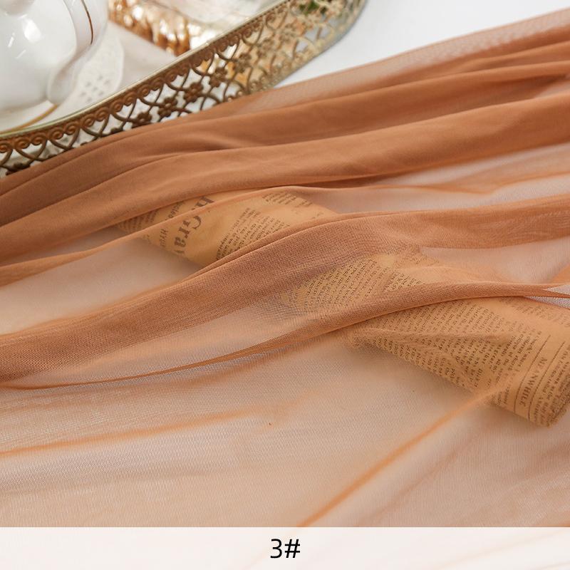 1 Yard 4 Way Stretch Nude Mesh For Sewing Bridal Dress Backing Dance Dress DIY Material