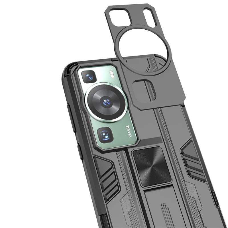 Для Huawei P 60 P60 Pro Чехол противоударный автомобильный магнитный держатель чехол для телефона для Huawei P60 Art P60Pro Защита камеры задняя крышка