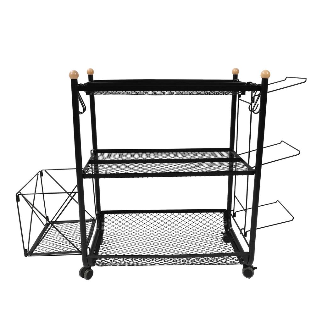 Органайзер для спортивного инвентаря, многоцелевая, вместительная, передвижная стойка для хранения мячей с корзинами и