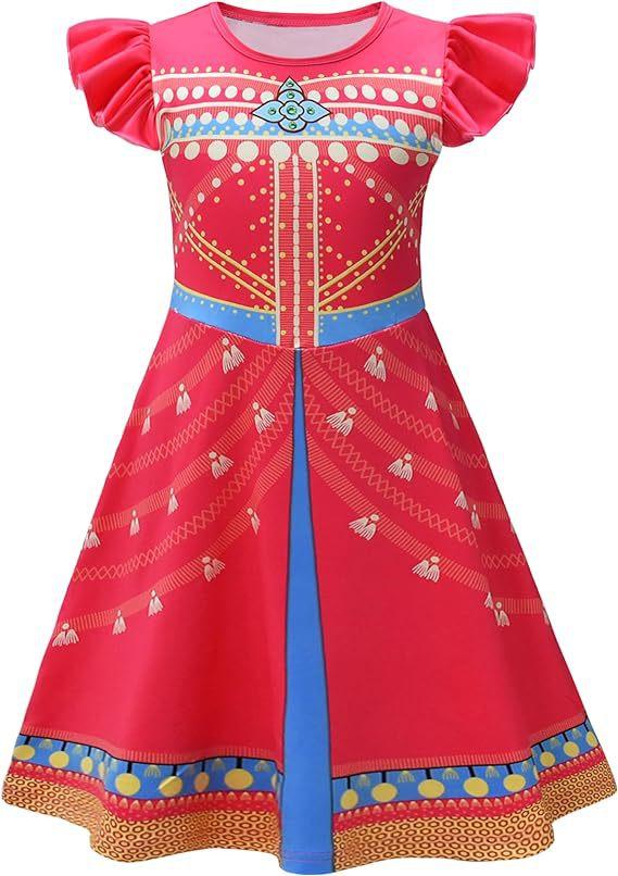 Girls Princess Dress for Birthday Party and Halloween Costume