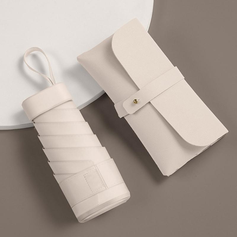 Карманный зонт Долговечность Конструкции из железного волокна УФ-зонт от солнца Дождевые зонты для активного отдыха и поездок на работу