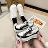 Fashion Women's New Spring and Autumn Platform Versatile Casual Shoes Heightening Sports Board Shoes