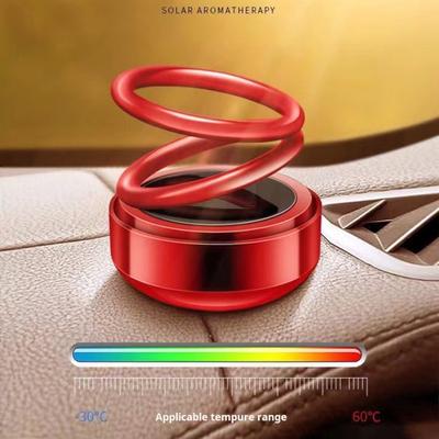 Yousheng Solar Powered Car Perfume Aromatherapy Diffuser Освежитель воздуха для салона автомобиля, вращающийся на 360 градусов, украшение приборной панели