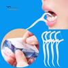 30Pcs Kids Elastic Dental Floss Stick Tooth Interdental Cleaner Oral Care Tool