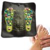 Reflexology Walk Stone Mat Pad for Relax Body Pain Acupuncture Massage Cushion Square Foot Massager
