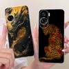 Чехол для Honor 90 Lite Honor90 Pro REP-AN00 Крутой Чехол с Рисунком Тигра и Дракона Мягкий Тонкий Чехол для Телефона Для Honor 90 Pro Honor90 Fundas